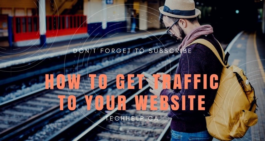 how to get traffic to your website